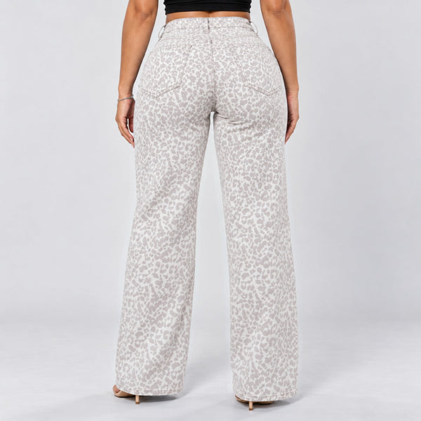 BootyLift™ BBL Mid-Low Rise Stretch Wide-Leg Jeans