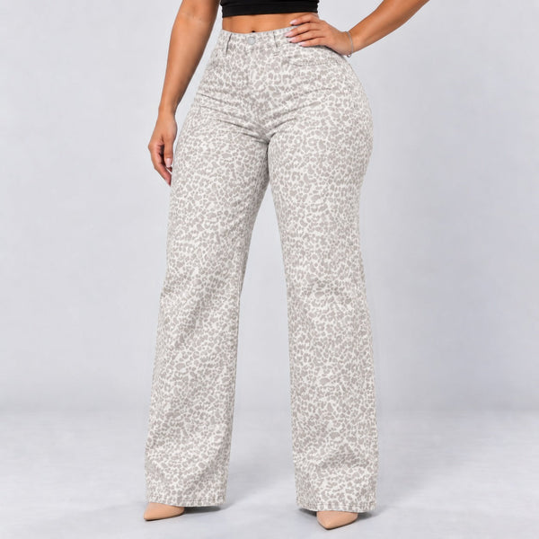 BootyLift™ BBL Mid-Low Rise Stretch Wide-Leg Jeans