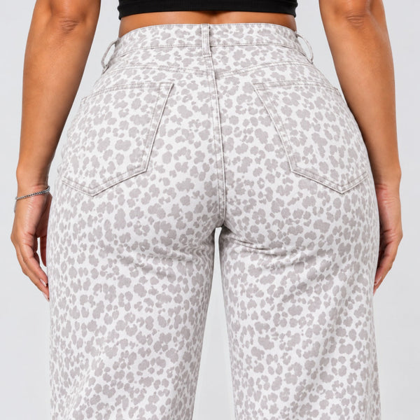 BootyLift™ BBL Mid-Low Rise Stretch Wide-Leg Jeans