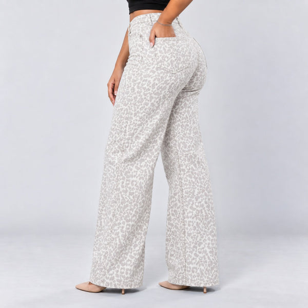 BootyLift™ BBL Mid-Low Rise Stretch Wide-Leg Jeans