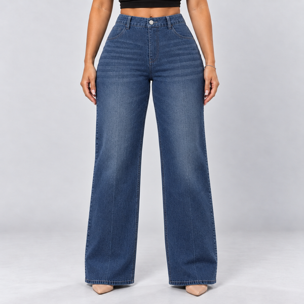BootyLift™ BBL Built-In Lift High-Rise Straight-Leg Jeans