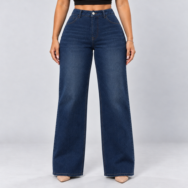 BootyLift™ BBL Built-In Lift High-Rise Straight-Leg Jeans