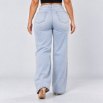 BootyLift™ BBL Mid-Low Rise Stretch Wide-Leg Jeans