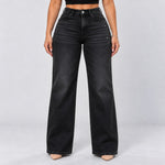 BootyLift™ BBL Mid-Low Rise Stretch Wide-Leg Jeans