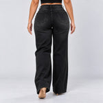 BootyLift™ BBL Mid-Low Rise Stretch Wide-Leg Jeans