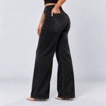 BootyLift™ BBL Mid-Low Rise Stretch Wide-Leg Jeans