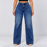 BootyLift™ BBL Mid-Low Rise Stretch Wide-Leg Jeans