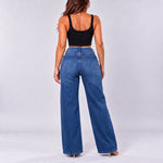 BootyLift™ BBL Mid-Low Rise Stretch Wide-Leg Jeans