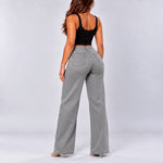 BootyLift™ BBL Mid-Low Rise Stretch Wide-Leg Jeans