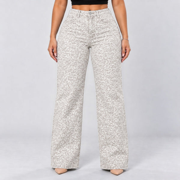 BootyLift™ BBL Mid-Low Rise Stretch Wide-Leg Jeans