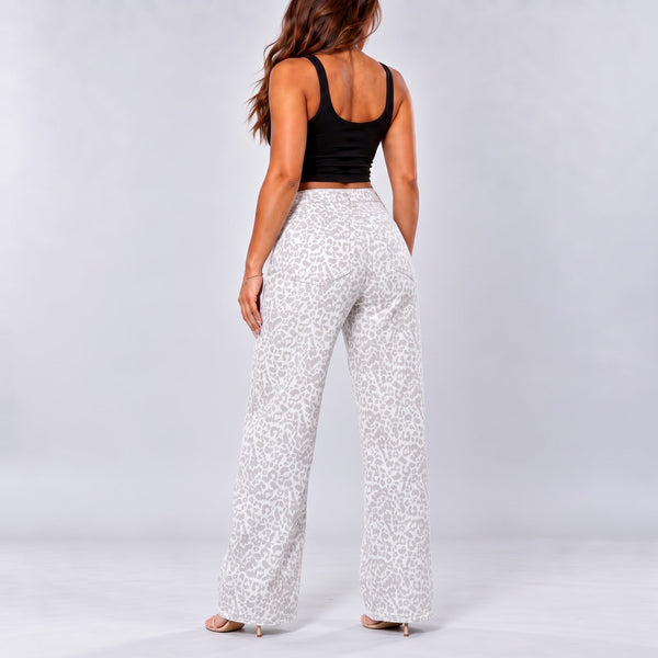 BootyLift™ BBL Mid-Low Rise Stretch Wide-Leg Jeans