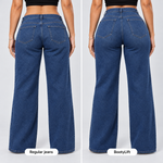 BootyLift™ BBL Built-In Lift High-Rise Straight-Leg Jeans