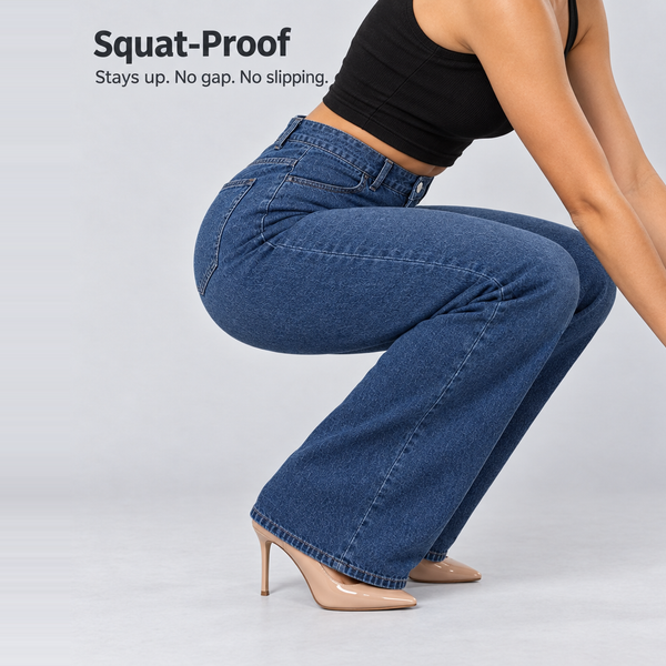 BootyLift™ BBL Built-In Lift High-Rise Straight-Leg Jeans