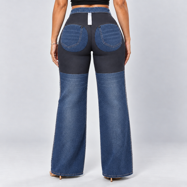 BootyLift™ BBL Built-In Lift High-Rise Straight-Leg Jeans