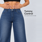 BootyLift™ BBL Built-In Lift High-Rise Straight-Leg Jeans