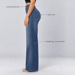 BootyLift™ BBL Built-In Lift High-Rise Straight-Leg Jeans