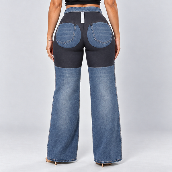 BootyLift™ BBL Built-In Lift High-Rise Straight-Leg Jeans