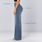 BootyLift™ BBL Built-In Lift High-Rise Straight-Leg Jeans