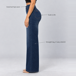 BootyLift™ BBL Built-In Lift High-Rise Straight-Leg Jeans