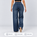 BootyLift™ BBL Built-In Lift High-Rise Straight-Leg Jeans