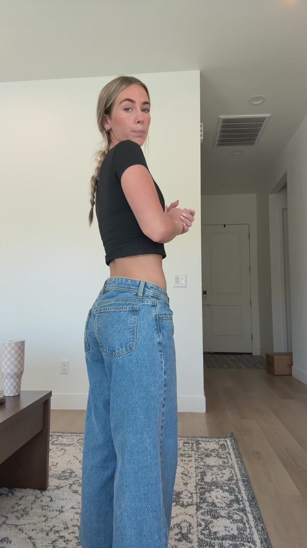 BootyLift jeans try-on 3
